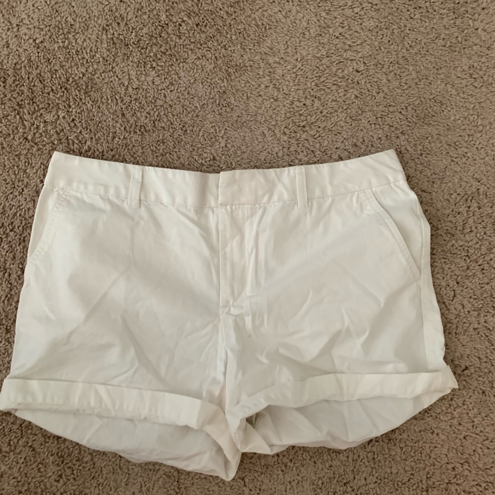 White Nice Shorts